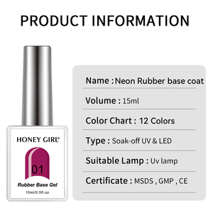 HONEY GIRL 2 <span class=keywords><strong>en</strong></span> 1, Esmalte de <span class=keywords><strong>Uñas</strong></span> <span class=keywords><strong>en</strong></span> <span class=keywords><strong>Gel</strong></span> con Base de Goma de 12 Colores, Marca Privada, Productos para <span class=keywords><strong>Uñas</strong></span> 2026, Muestra Gratuita de Base de Goma para <span class=keywords><strong>Uñas</strong></span> - Product Image 3