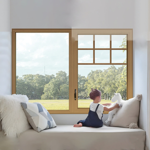 <span class=keywords><strong>Finestra</strong></span> in UPVC di Alta Qualità con Vetro Basso Emissivo a Doppio o Triplo Strato, Risparmio Energetico NFRC e Isolamento Acustico, Apertura a Battente - Product Image 5