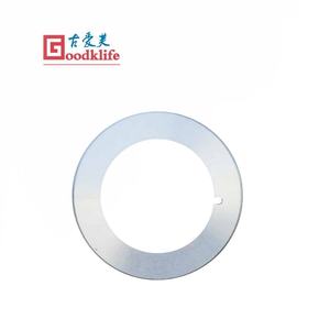 नालीदार कार्डबोर्ड कार्टन ट्रिमर स्लॉटिंग चाकू हिस सर्पिल क्रॉस कटिंग चाकू टंगस्टन कार्बाइड ब्लेड काटना परिपत्र चाकू - Product Image 1