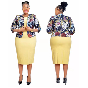 Vestido Casual de Alta Calidad para Mujer, Talla Grande, Trajes de Iglesia para Mujer de Talla Grande - Product Image 3