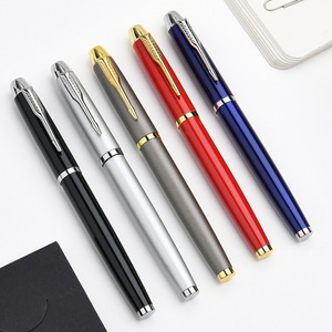 Metal Ballpoint <b>Pens</b> Stainless Steel Tip Creative Design For Office Gift Sets Customizable Logo Advertising Promotional Use - Product Image 1