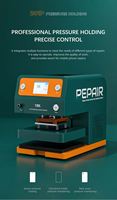 Nouvelle machine de maintien sous pression TBK 201P pour écran incurvé et plat de téléphone portable/support/coque arrière