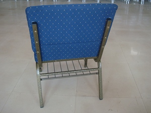 Chaises d'église adultes américaines bourgogne supports de gang chaise d'église en métal bon marché avec sièges d'église de Logo en vente - Product Image 4