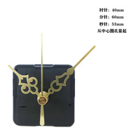Jam Dinding Quartz Sangtai Tanpa Suara, Desain Art Deco, Bertenaga Baterai, DIY, Mesin Jam Halus, Berbagai Jarum Jam