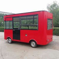 Acheter nouveau camion de nourriture mobile van entièrement équipé foodtruck chariot de restauration rapide café crème glacée cuisine mobile camion de nourriture en vente