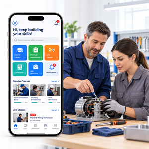Desarrollo de Aplicaciones de Capacitación Profesional Personalizadas para IOS y Android con Biblioteca de <span class=keywords><strong>Cursos</strong></span> y Pruebas Prácticas LionCreate - Product Image 1