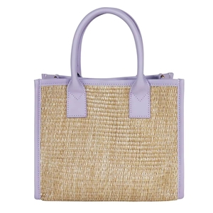 กระเป๋าผ้าแคนวาสปักชื่อย่อสำหรับผู้หญิง พิมพ์โลโก้ได้ตามสั่ง ขนาดใหญ่ สำหรับใส่ของไปทะเล - Product Image 4