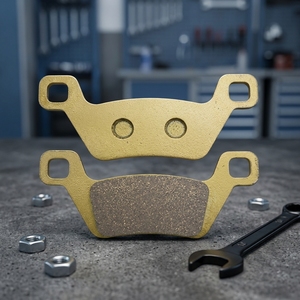 Nouvelles plaquettes de frein pour moto ATV/UTV, plaquettes de frein en cuivre fritté pour <span class=keywords><strong>KYMCO</strong></span> <span class=keywords><strong>MXU</strong></span> 700i <span class=keywords><strong>500</strong></span> / 500i - Product Image 6
