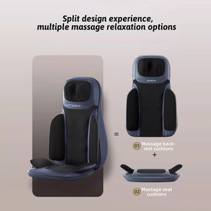 Großhandel Tragbares Elektrisches Shiatsu-Massagekissen für Auto und Zuhause mit Vollkörper-Heizfunktion und Vibration - Product Image 4