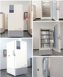 Heli -25 ° <span class=keywords><strong>Congelador</strong></span> Médico <span class=keywords><strong>Vertical</strong></span> de Baja Temperatura C 408L con Enfriamiento por Aire y <span class=keywords><strong>4</strong></span> <span class=keywords><strong>Cajones</strong></span> de Acero Inoxidable para Uso en Laboratorio - Product Image 4