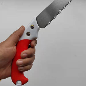 Sierra de mano con mango de ratán para jardín, 270 mm, hoja fija, para carpintería y poda, con dientes endurecidos en forma de U - Product Image 3