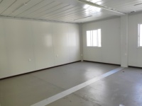 Maison modulaire préfabriquée à paroi de verre personnalisée maison préfabriquée mobile en conteneur de 20 pieds