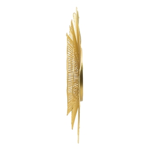 Metal <b>Mirror</b> Wall Mounted Decor For Bathroom Living Room D27x2.4" - Product Image 4
