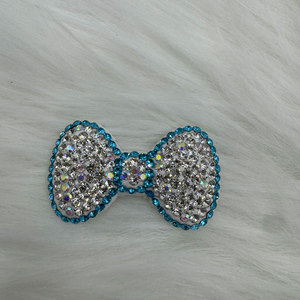 Breloques en strass à dos plat Bling Bow, accessoires en résine pour coques de téléphone et loisirs créatifs - Product Image 4