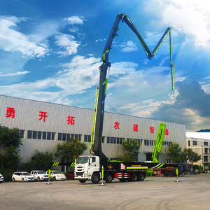 New Nongjian 63 Meter Truck-mounted <b>Concrete</b> Pumps for Sale - Product Image 4