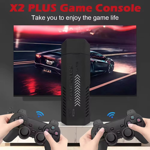 P GD10/X2 Plus 4K HD TV <strong>Game</strong> Stick Wireless <strong>Controller</strong> Video <strong>Game</strong> <strong>Console</strong> <strong>for</strong> N64/PS1 Supports <strong>NES</strong> FC SNES <strong>Game</strong> Formats - Product Image 2