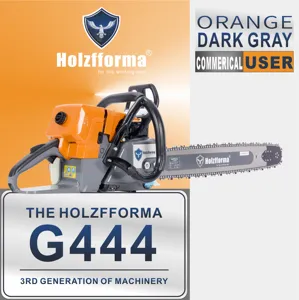Tronçonneuse à essence 71cc Holzfforma Orange Gris Foncé G444 Compatible avec la tronçonneuse MS440 044 - Product Image 6