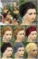 Promotion 17$ Letsfly F-909 Gris Perruques Courtes Pixie Cut Entièrement en Dentelle 13x4 100% Cheveux Humains Prix Usine Vente en Gros Pas Cher