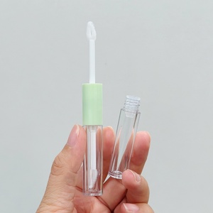 Envase Cosmético Multifuncional de 1.5-2.5ml*2 para Brillo Labial, Envase de Doble Cabeza 2 en 1, Tubos Transparentes para Brillo Labial - Product Image 1