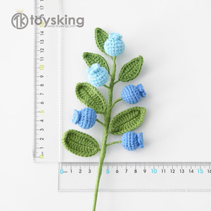 Bouquet di Mirtilli Freschi Lavorato a Mano con Amore, Dolce Regalo <span class=keywords><strong>per</strong></span> <span class=keywords><strong>San</strong></span> <span class=keywords><strong>Valentino</strong></span> o Galentine, Delicato Ricordo di Amicizia - Product Image 4