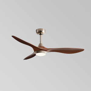 Directo de fábrica 6 velocidades alto CFM silencioso DC Motor moderno ventilador de techo con luces Control remoto, dormitorio sala de estar ventilador de techo - Product Image 6