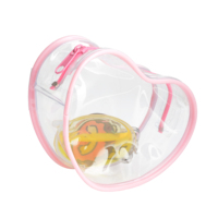 Sacs fourre-tout promotionnels en PVC transparent avec fermeture éclair, motif de dessin animé personnalisable, sac cadeau multifonction tendance, couleur personnalisée, soie