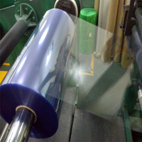 Rouleau de film PVC rigide de qualité pharmaceutique, feuille plastique transparente thermoformable pour l'emballage de capsules en blister