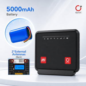 เราเตอร์ OLAX MC60 ปลดล็อค 4G CPE Wifi ไร้สาย Cat4 พร้อมช่องใส่ซิมการ์ด แบตเตอรี่ 5000mAh 4G WIFI  เราเตอร์ Wifi 4G Lte พร้อมซิมการ์ด - Product Image 4