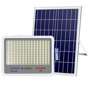 Lámpara Solar LED para Exteriores de 265 mm, IP67 Impermeable, para Jardín, Patio, Montaje en Superficie, Cuerpo de Aluminio - Product Image 1