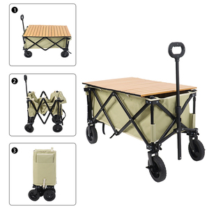 Vendita calda pieghevole <span class=keywords><strong>Wagon</strong></span> Beach Camping 3 in 1 carretto carrelli a mano carrelli a mano portaoggetti - Product Image 5