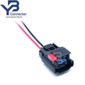 54200206 Aptiv 2-polige Buchse APEX 2.8 Sealed Auto Light Lamp Wire Connector Pig tails - Product Image 3