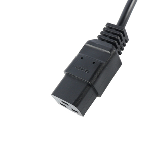 y type power cord textile power cord c19 c20 <strong>plug</strong> socket H05VV-F 3X1.0mm2 - Product Image 4