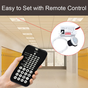 DP-03 thông minh PIR <span class=keywords><strong>LED</strong></span> Dimmer thụ động hồng ngoại cảm biến chuyển động dò ngoài trời 220V mini cho bãi đậu xe - Product Image 6