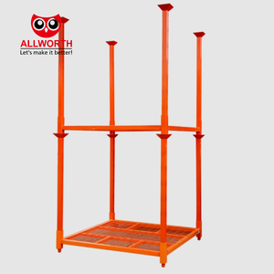 מתקן אחסון צמיגים נייד לשימוש פנימי וחיצוני, ניתן לערום, בעל קיבולת נשיאה גדולה - Product Image 5