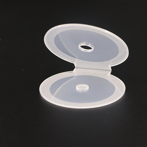 SUNSHING Multi Color 8cm Round Clam Shell <b>CD</b> Cases with Lock Ultra Slim Media Disc Boxes 12cm Double ClamShell <b>CD</b>/DVD Case - Product Image 6