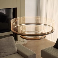 Lustre en forme de ligne de pêche Yunsha - Design simple, élégant, moderne et haut de gamme, LED avec télécommande pour salons, villas, grandes salles