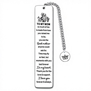2025 Geometry Style Bookmark Cross-border European American Christmas Gift Teachers' Day Graduation Season Gift Gift Box Set