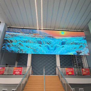 Chất lượng cao trong nhà dính trong suốt linh hoạt LED phim dính Màn hình hiển thị bảng điều chỉnh trong suốt LED màn hình phim cho thủy tinh - Product Image 2