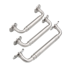 Solid Stainless Steel Elbow Handle <b>Bar</b> Minimalist Cabinet Furniture Handle Antirust Home Furnishings - Product Image 2