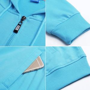 Venta al por mayor 100% algodón pulóver sudadera para hombres alta calidad Sudadera con capucha cremallera impresión personalizada bordado Anti-Shrink 3D patrón - Product Image 6