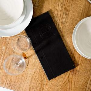 Carpeta de Menú de Cuero Sintético Negro de Alta Calidad, Tamaño A4/A5, con Encuadernación de Espiral, para Cafés, Hoteles y Bares - Product Image 5