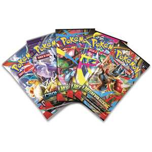 Collection de figurines Mega Lucario Ex en édition italienne de Pokémon TCG, en papier - Product Image 1