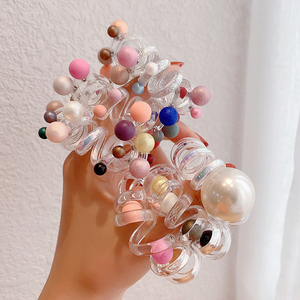Élastique avec perles colorées pour filles, nouvelle collection <span class=keywords><strong>de</strong></span> bandes <span class=keywords><strong>de</strong></span> <span class=keywords><strong>cheveux</strong></span> pour femmes, <span class=keywords><strong>fil</strong></span> <span class=keywords><strong>de</strong></span> breloque, <span class=keywords><strong>fil</strong></span> <span class=keywords><strong>de</strong></span> téléphone, bobine, cordon <span class=keywords><strong>de</strong></span> <span class=keywords><strong>cheveux</strong></span>, - Product Image 2