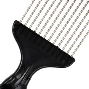 Black Hair Comb Set Large Wide Tooth Home Use Plastic <b>Smooth</b> Straightening Styling <b>Tools</b> - Product Image 4