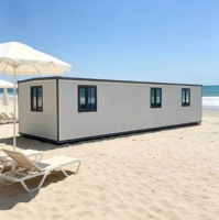 Maison préfabriquée de luxe moderne Hebei Putian, conteneur modulaire 20ft 40ft, bureau portable, conteneur démontable en kit