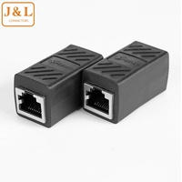 Connecteur RJ45 Cat5e Cat6 blindage réseau Rj45 adaptateur 8p8c fil menuisier Ethernet Rj45 connecteur Rj45 réseau à travers la tête