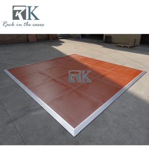 Piso de Baile de Madera al por Mayor, Piso de Baile con Diseño de Madera y Marco de Aluminio para Bodas, Fiestas, Eventos al Aire Libre e Interiores - Product Image 2
