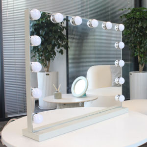 Espejo de Vanidad con Iluminación Regulable Estilo Hollywood, con 14 Luces LED de Color Real, para Salón Profesional, Hogar y Dormitorio - Product Image 2