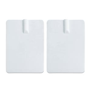 Bantalan Silikon Pendukung Kustomisasi dengan Lubang Sisipan 2.0Mm Elektroda Karet Karbon 6X9Cm dengan Bantalan Silikon Konduktif Lengket CE - Product Image 4