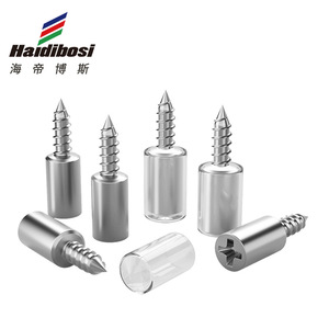 Soporte de Placa de Tornillo Integrado Haidibosi, Soporte de Estante Autorroscante de Acero Laminado en Frío para Muebles, Armarios y Guardarropas - Product Image 1